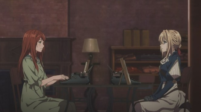 Luculia e Violet Evergarden (Reprodução/Site Oficial)