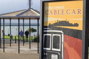 Cable Car de San Francisco, na Califórnia (Natália Cagnani)