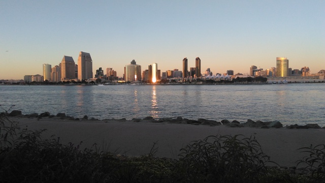 San Diego Skyline na Califórnia (Natália Cagnani)