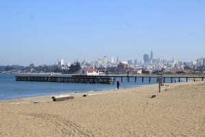 Crissy Field na Golden Gate em San Francisco (Natália Cagnani)