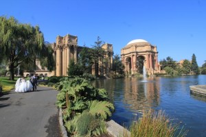 Palace of Fine Arts em San Francisco (Natália Cagnani)