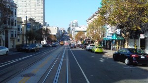 Cable Car de San Francisco, na Califórnia (Natália Cagnani)