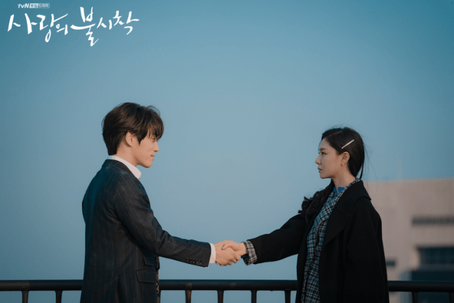 Gu Seung-Jung e Seo Dan em Crash Landing on You