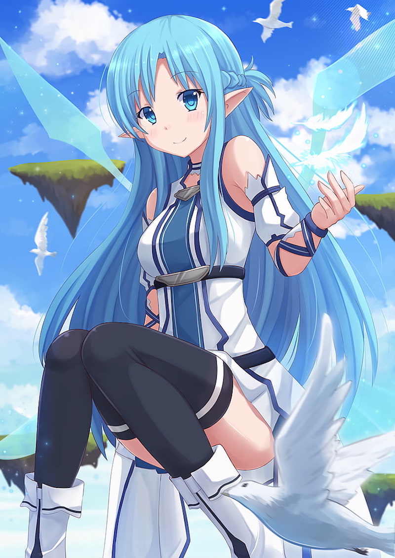 Sword Art Online: Asuna em Alfheim Online (ALO)