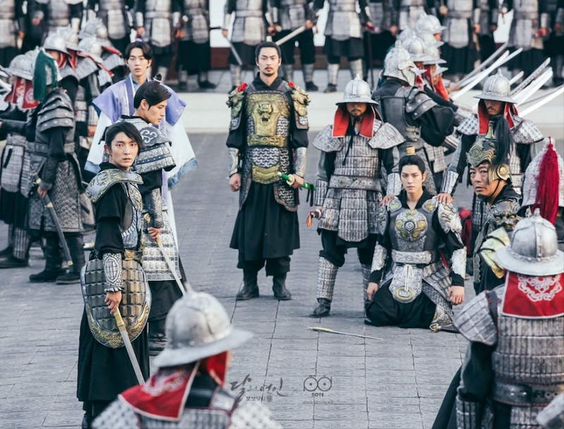 Cena de batalhas em Moon Lovers: Scarlet Heart Ryeo