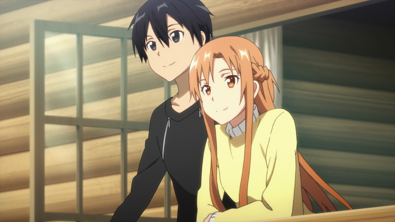 Sword Art Online: Kirito e Asuna com dois anos de jogo