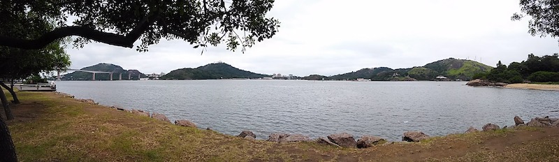 Vista da Enseada do Suá em Vitória
