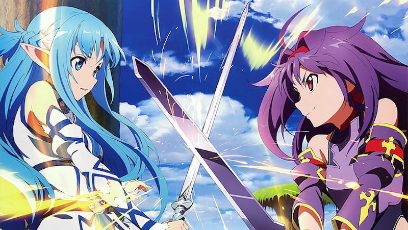Sword Art Online II Alfheim Online Asuna e Yuuki