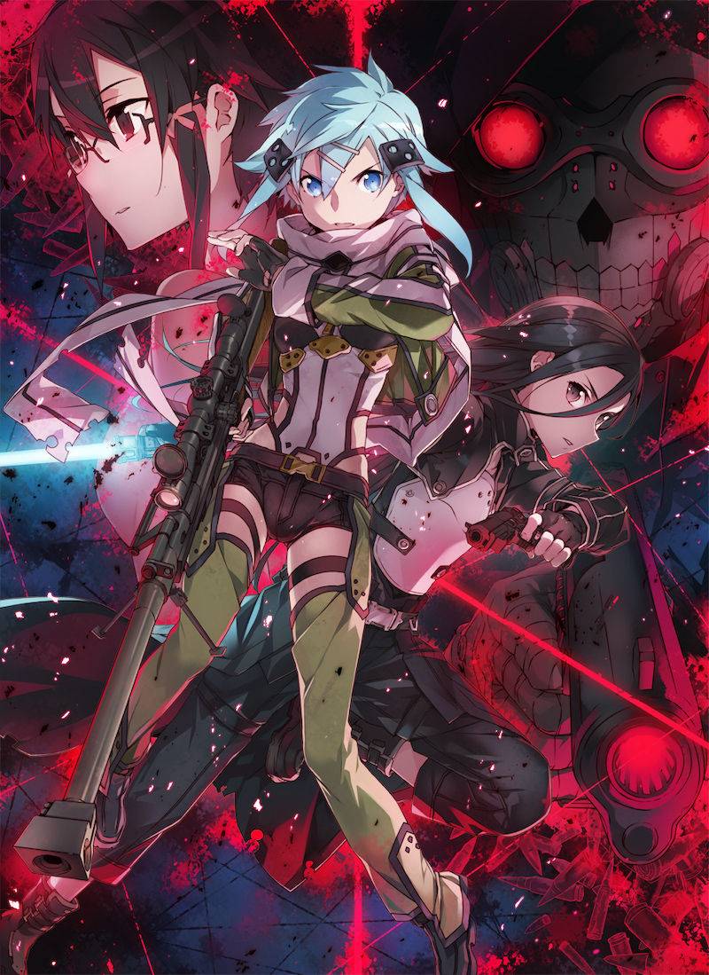 Sword Art Online II Kirito, Sinon e Death Gu