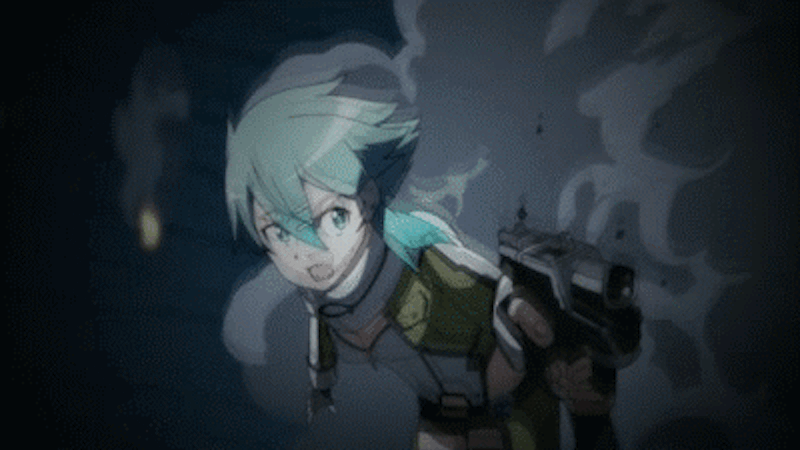 Sword Art Online II Gun Gale Online Sinon