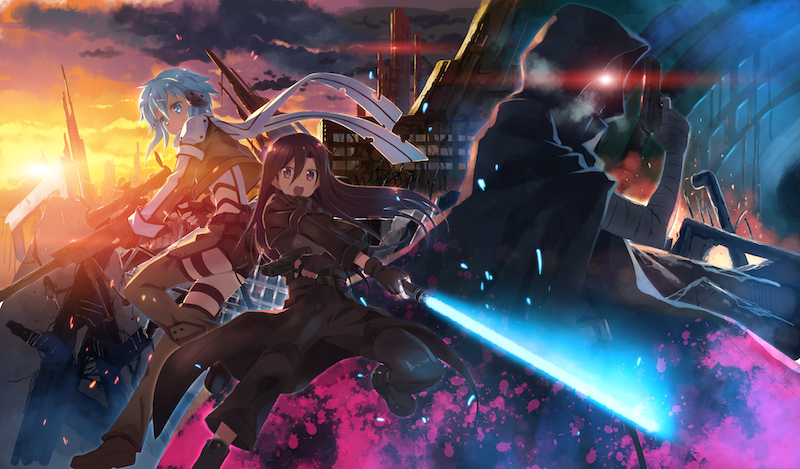 Sword Art Online II Sinon, Kirito e Death Gun