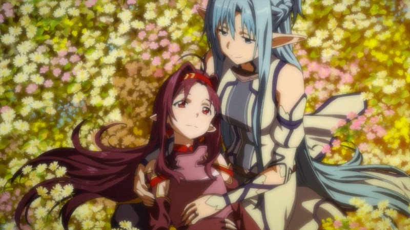 Sword Art Online II Mother's Rosario Yuuki e Asuna