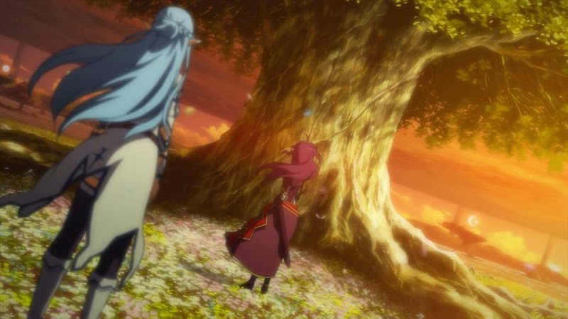 Sword Art Online II Alfheim Online Asuna e Yuuki