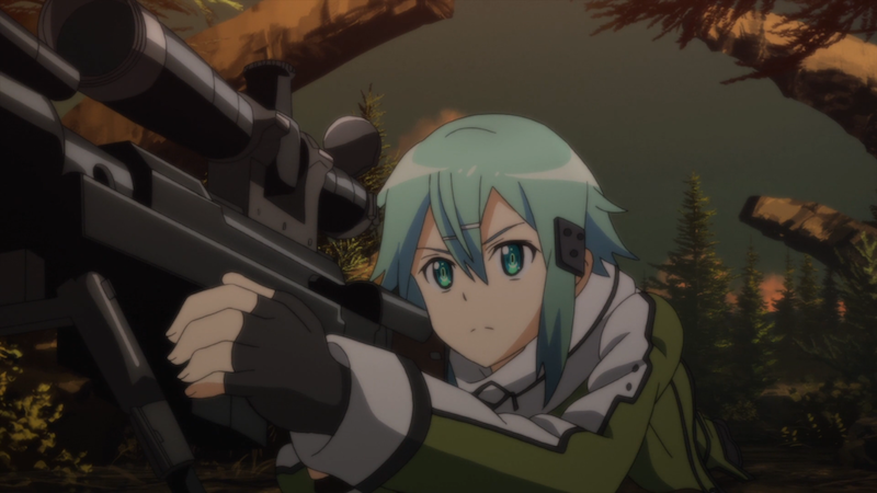 Sword Art Online II Gun Gale Online Sinon