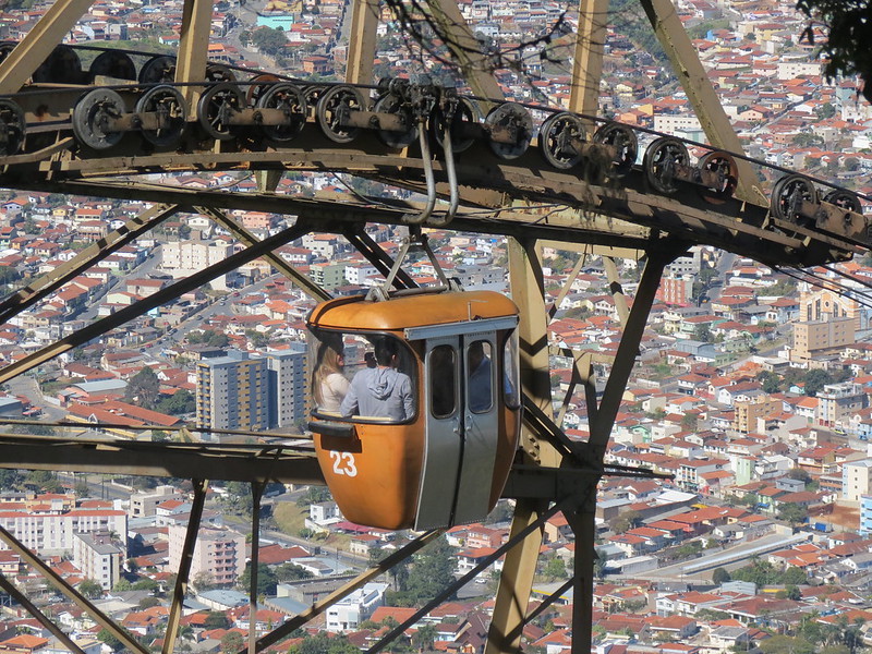 Teleférico para o Cristo Redentor Poços de Caldas