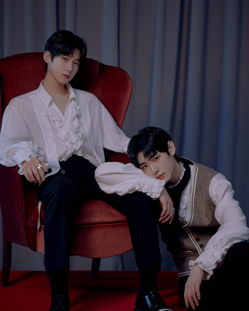 Membros do ENHYPEN: Sunghoon e Sunoo