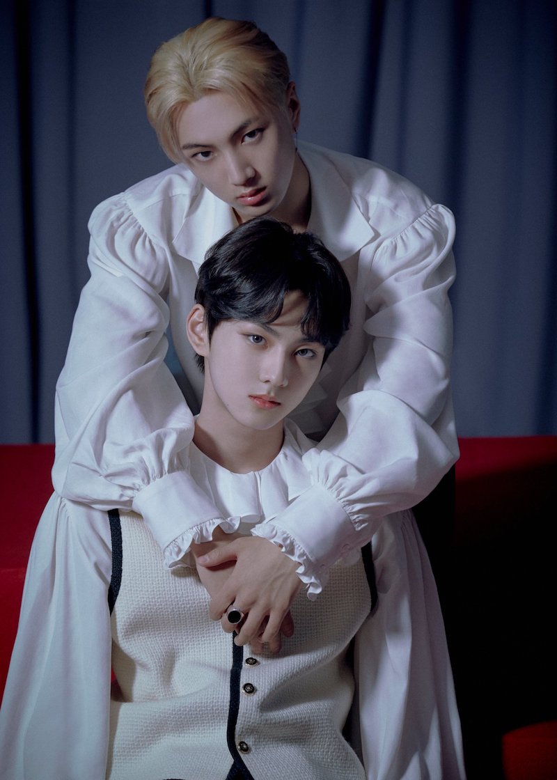 Membros do ENHYPEN: Jungwon e Jay