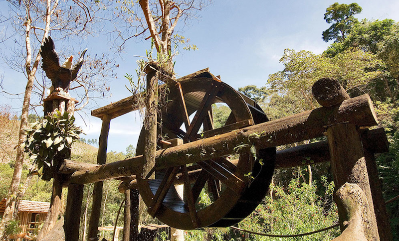 Cena rural em Marechal Floriano a caminho das montanhas capixabas