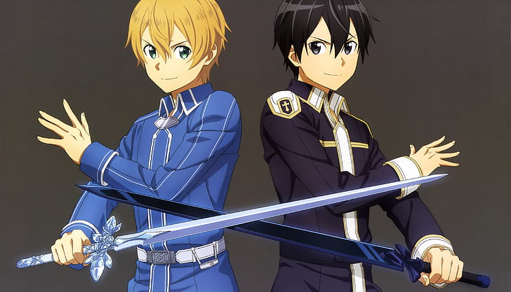Sword Art Online Alicization Kirito e Eugeo