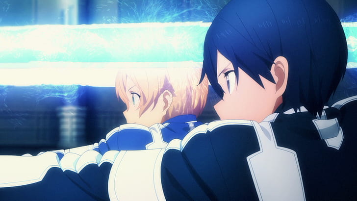 Sword Art Online Alicization Kirito e Eugeo