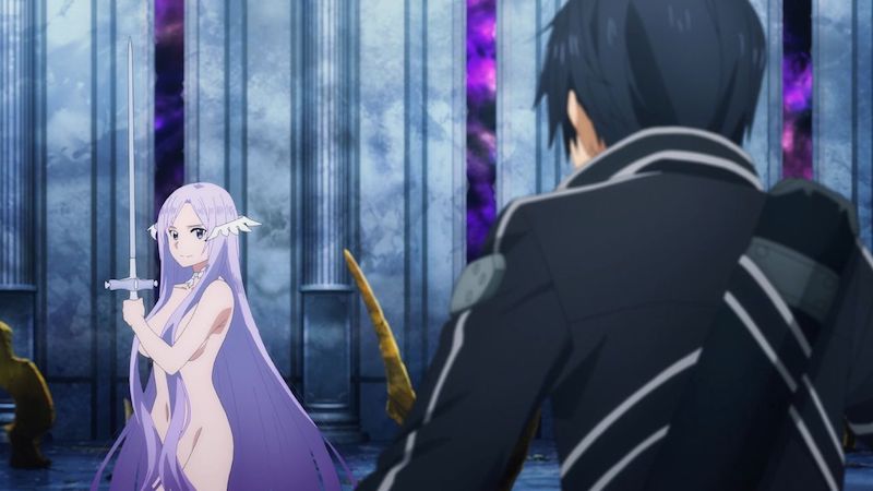 Sword Art Online Alicization Quinella vs Kirito