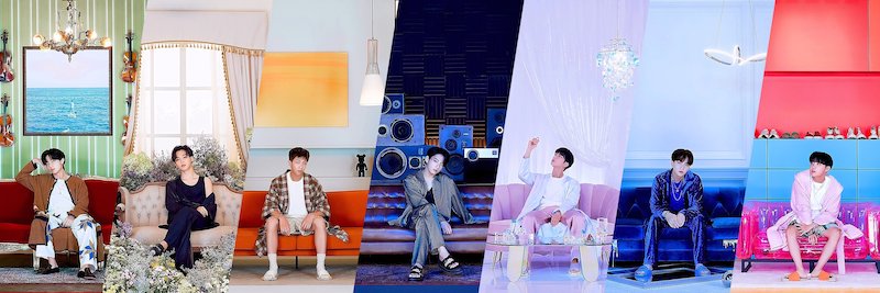 Teaser do álbum do BTS BE com V, Jimin, RM, Jungkook, Jin, Suga e J-Hope