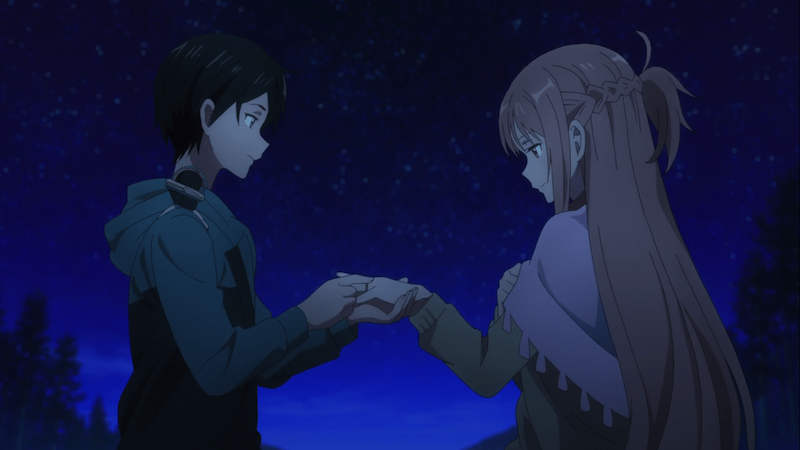 Sword Art Online Ordinal Scale Kirito e Asuna