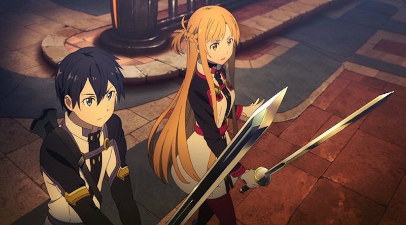 Sword Art Online Ordinal Scale Kirito e Asuna