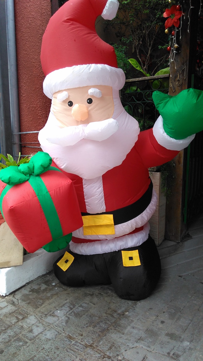 Papai Noel em Domingos Martins nas montanhas capixabas