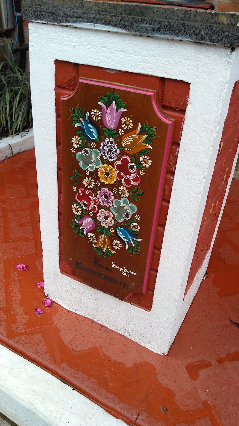 Tradição alemã nas placas em Domingos Martins