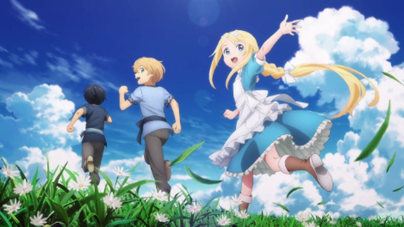 Sword Art Online Alicization Alice, Eugeo e Kirito