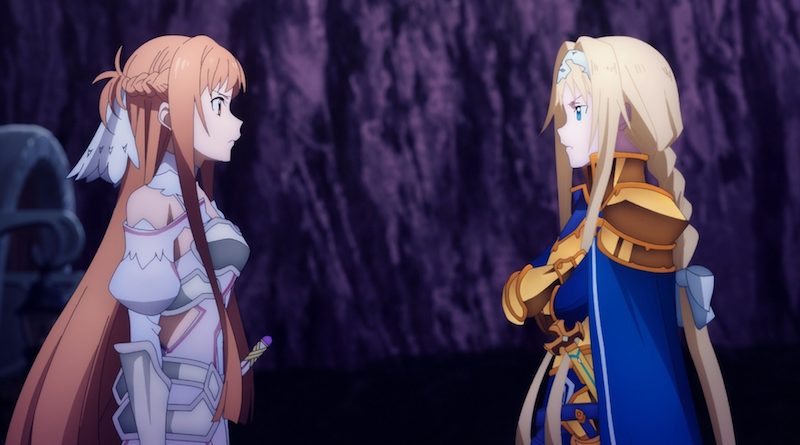 Sword Art Online Alicization Asuna e Alice
