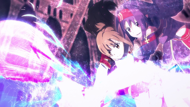 Sword Art Online Ordinal Scale Asuna e Yuuki