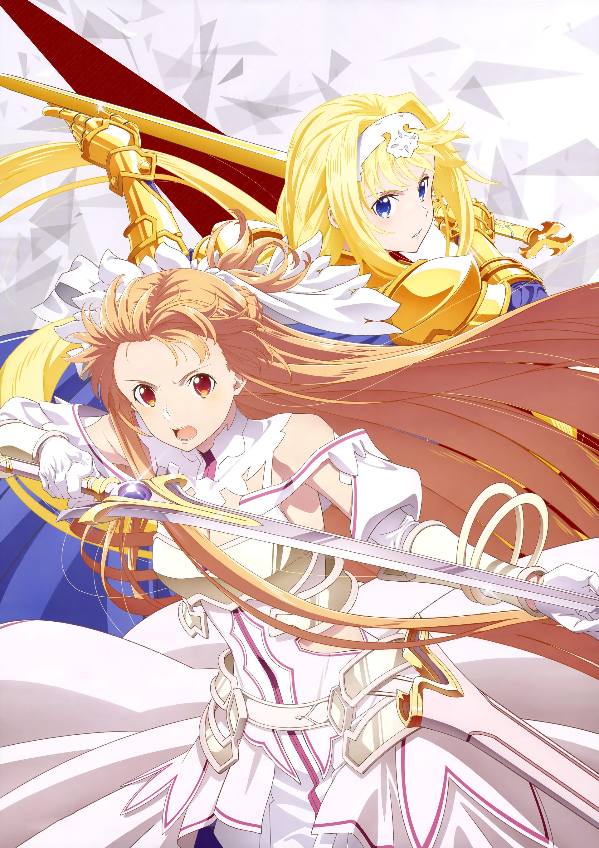 Sword Art Online Alicization Asuna (Stacia) e Alice