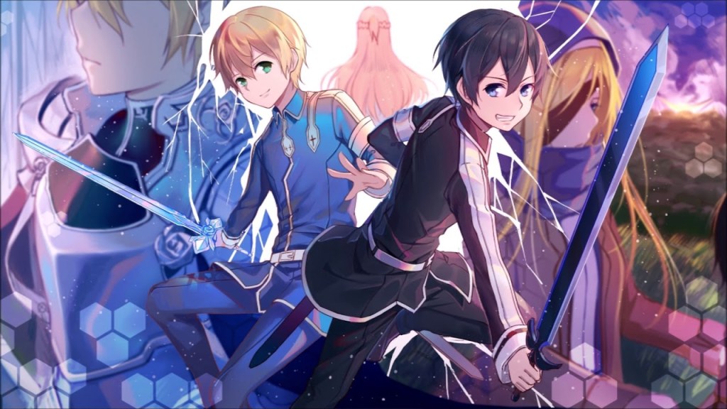 Sword Art Online Alicization Eugeo e Kirito