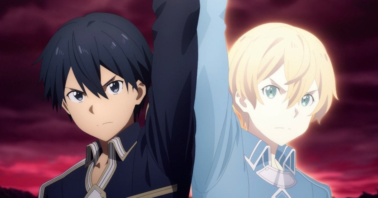 Sword Art Online Alicization Kirito e Eugeo