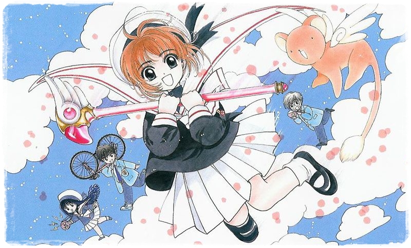 Ilustração do mangá Cardcaptor Sakura