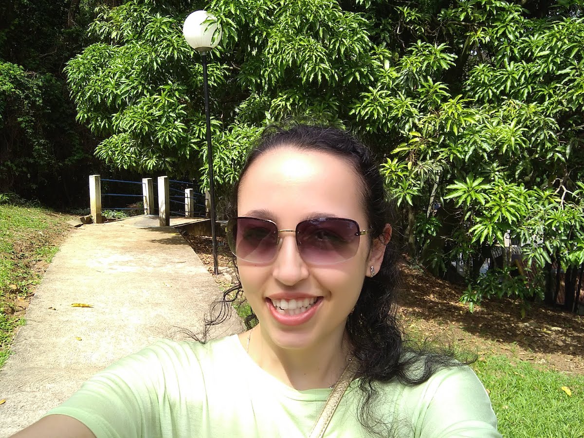 Área verde no Bosque em Águas da Prata (SP)