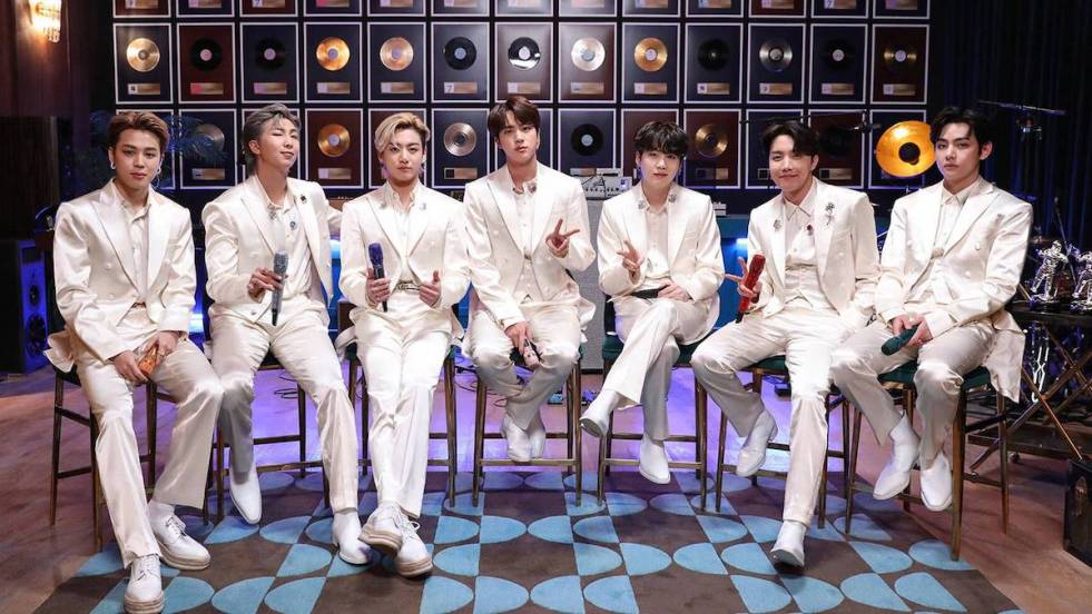 BTS no MTV Unplugged — Jimin, RM, Jungkook, Jin, Suga, J-Hope e V