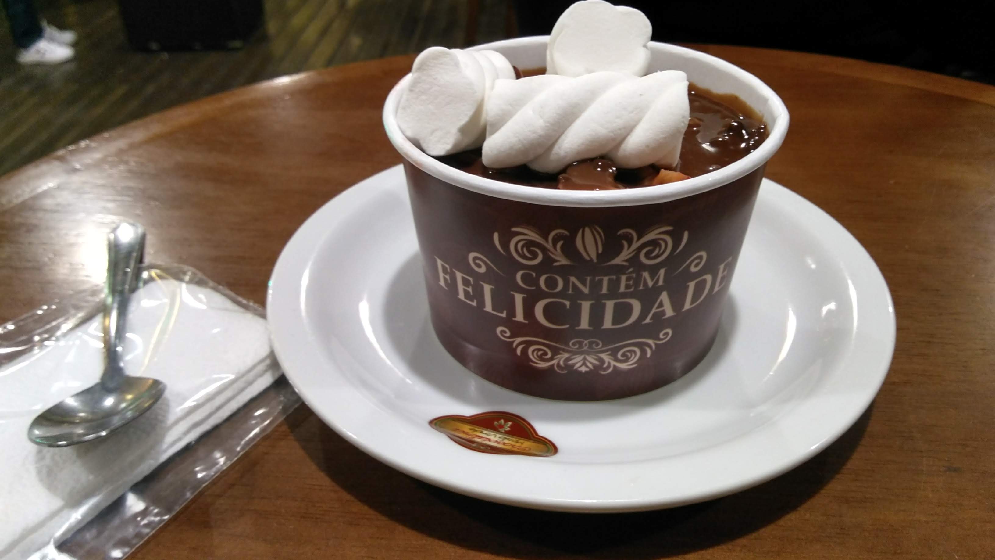 Onde comer em Monte Verde: Chocolateria Monte Verde, mini fondue de chocolate