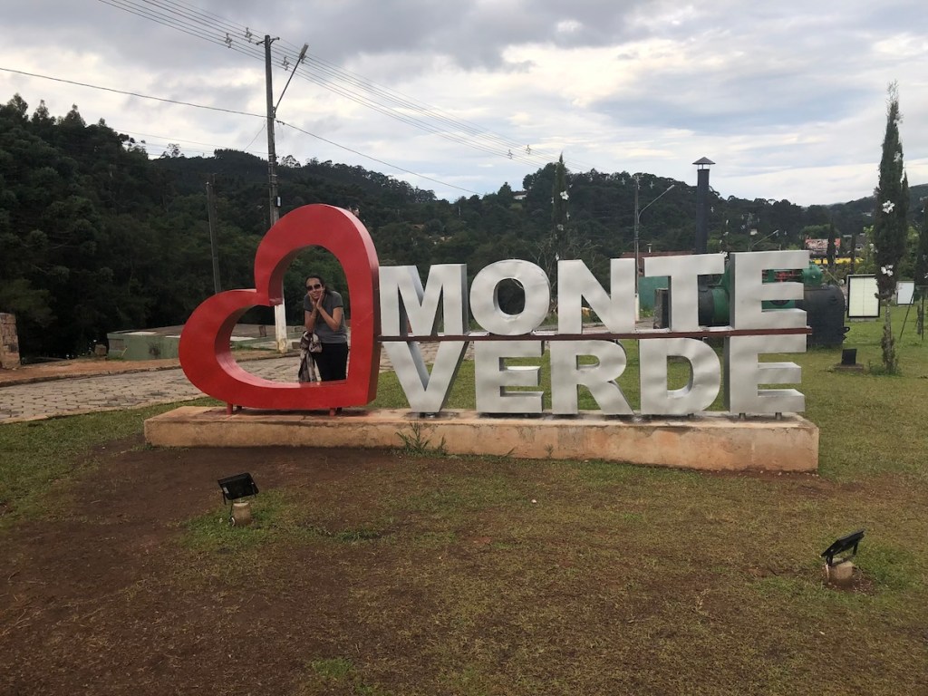 Letreiro em Monte Verde (MG)
