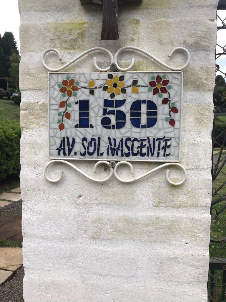 Detalhe numeração em Monte Verde (MG)