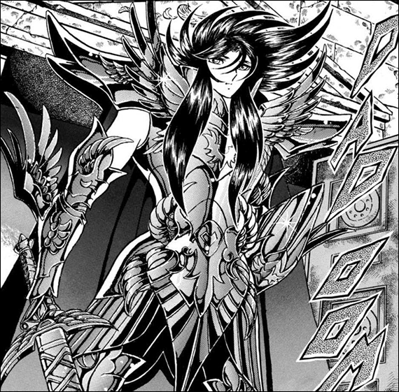 Ilustração do mangá Saint Seiya (Cavaleiros do Zodíaco) Hades