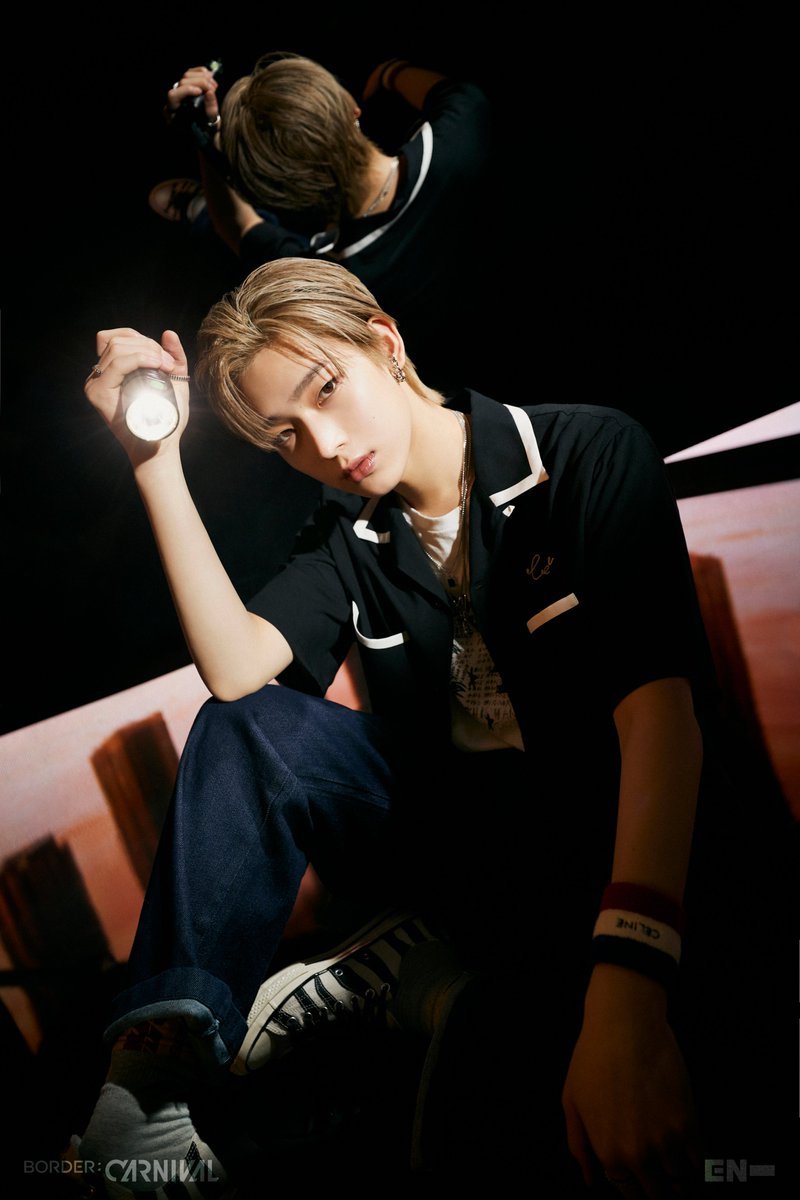 ENHYPEN faz comeback com álbum "Border: Carnival" DOWN Sunoo