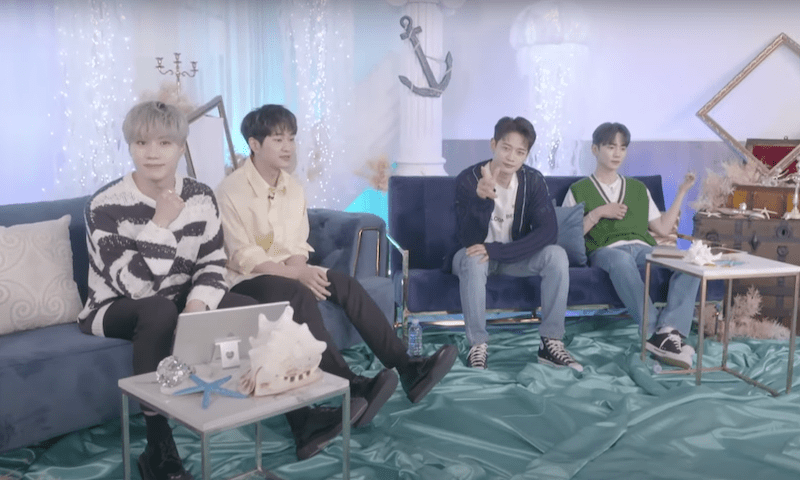 Live "SHINee's Sailing: Finding 'Atlantis'" com Taemin, Onew, Minho e Key