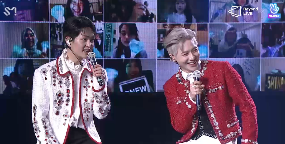 SHINee World: primeira live do grupo com Onew e Taemin