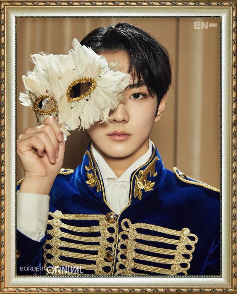 ENHYPEN faz comeback com álbum "Border: Carnival" UP Jungwon