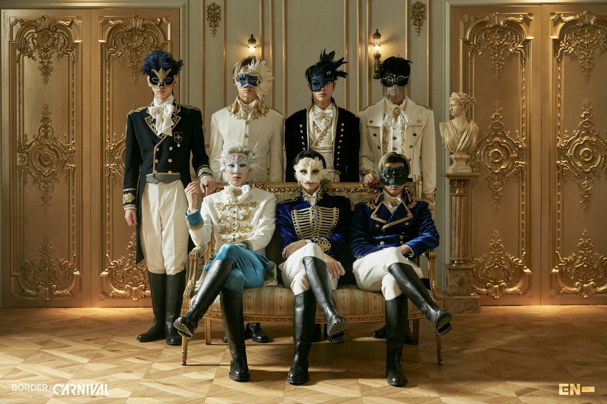 ENHYPEN faz comeback com álbum "Border: Carnival" UP