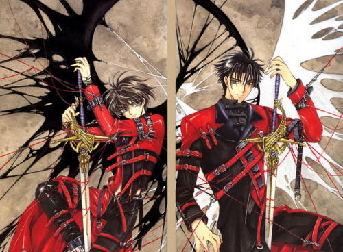 Ilustração do mangá X, X-1999