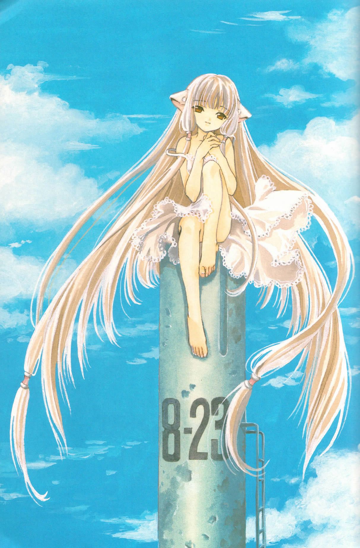 Ilustração de Chii do mangá Chobits
